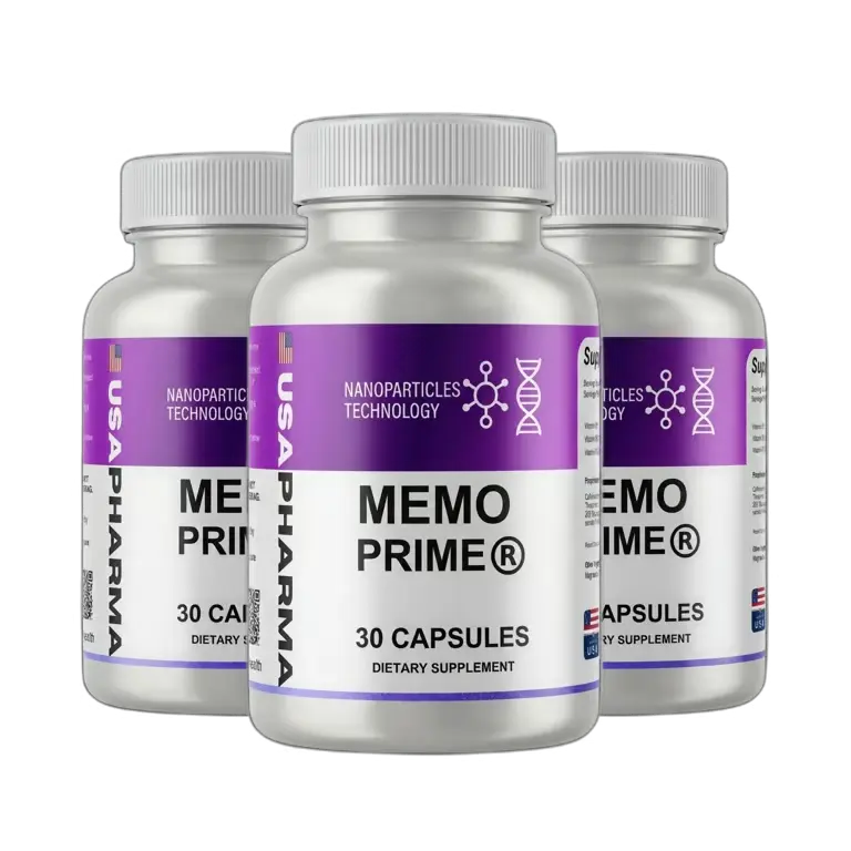 MemoPrime nail supplement 3 bottle package 90 day supply