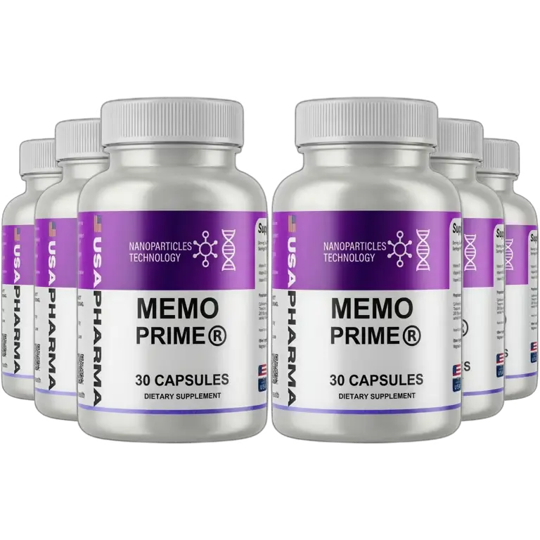 MemoPrime nail supplement 6 bottle best value package